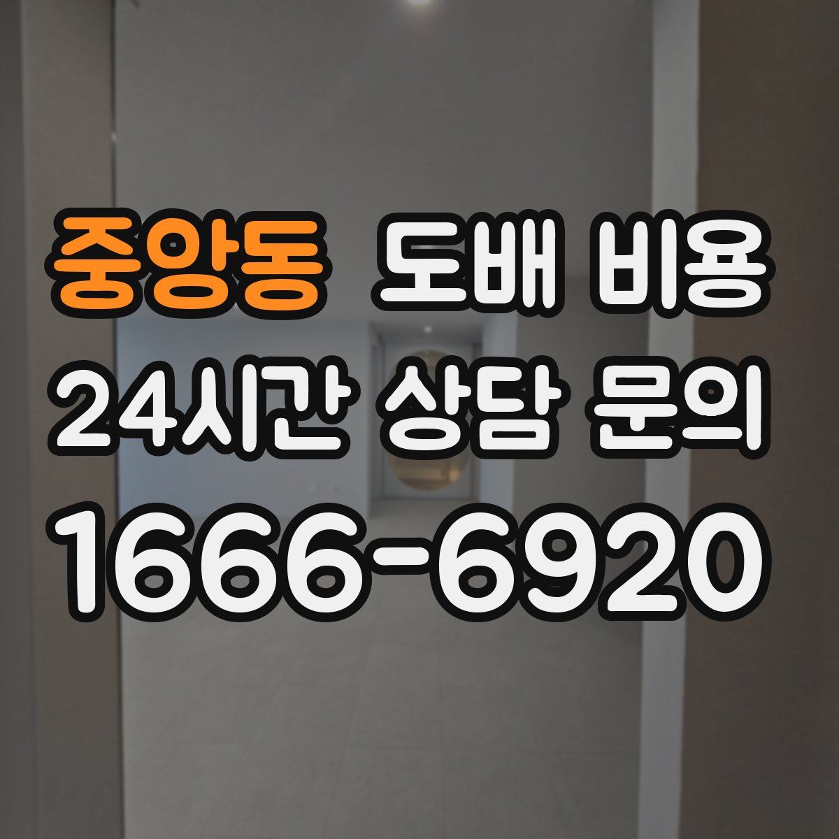 중앙동 도배 비용