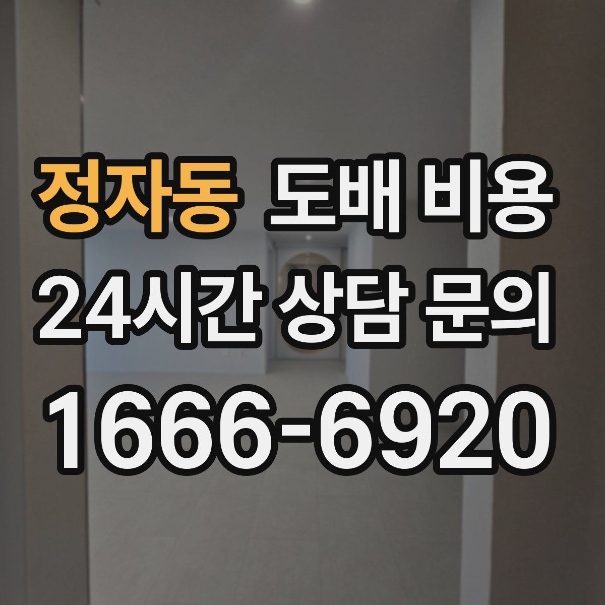 정자동 도배 비용