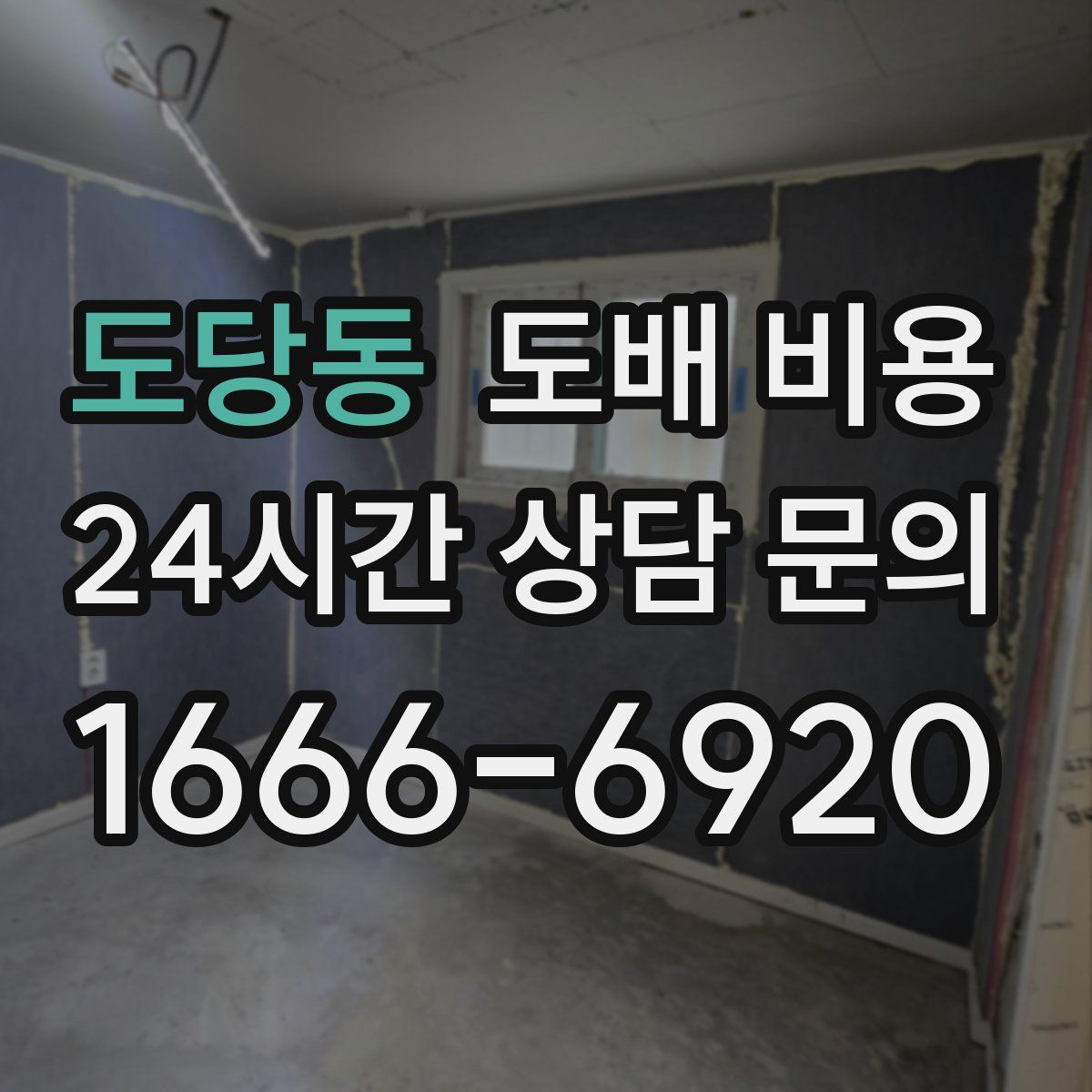 도당동 도배 비용