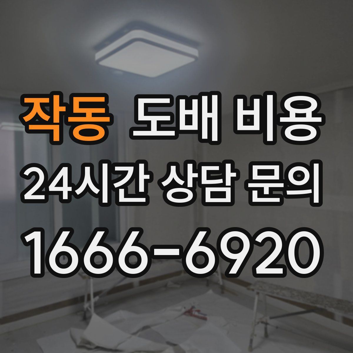 작동 도배 비용