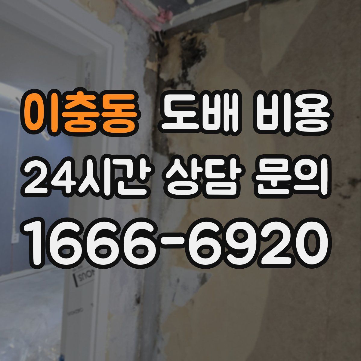 이충동 도배 비용