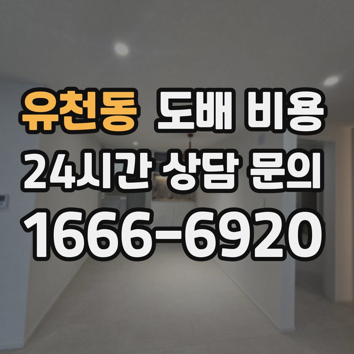 유천동 도배 비용