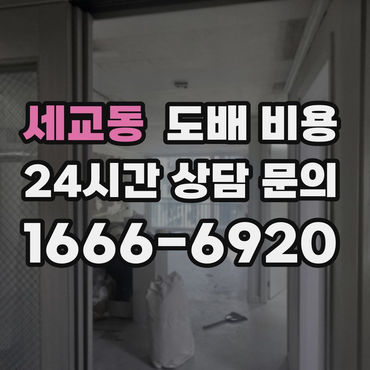 세교동 도배 비용