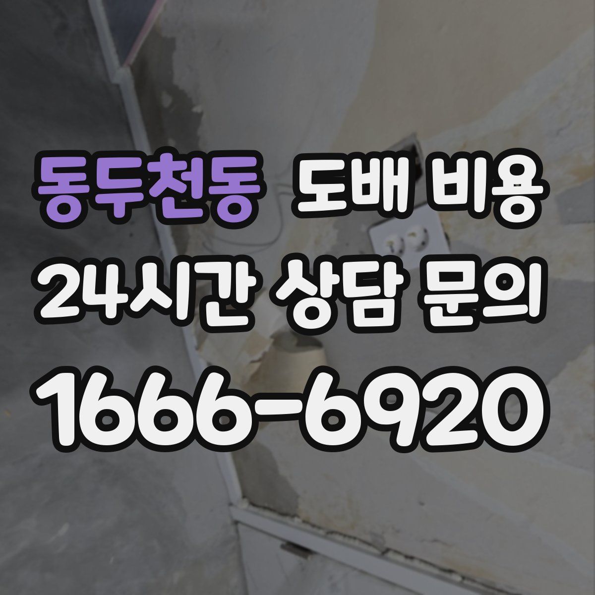 동두천동 도배 비용