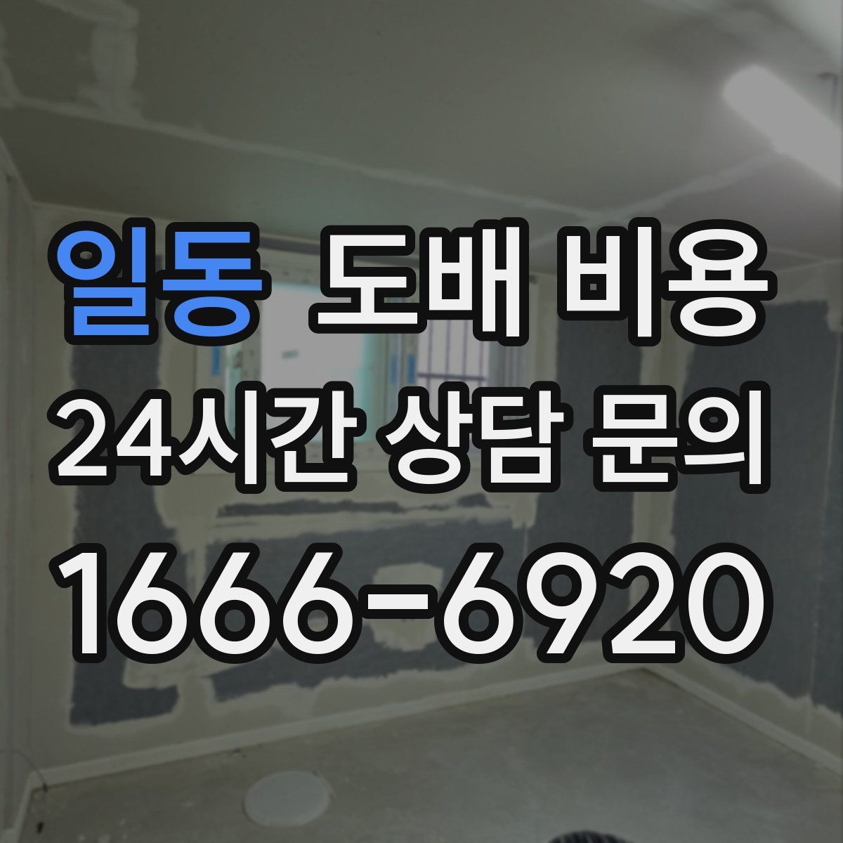 일동 도배 비용