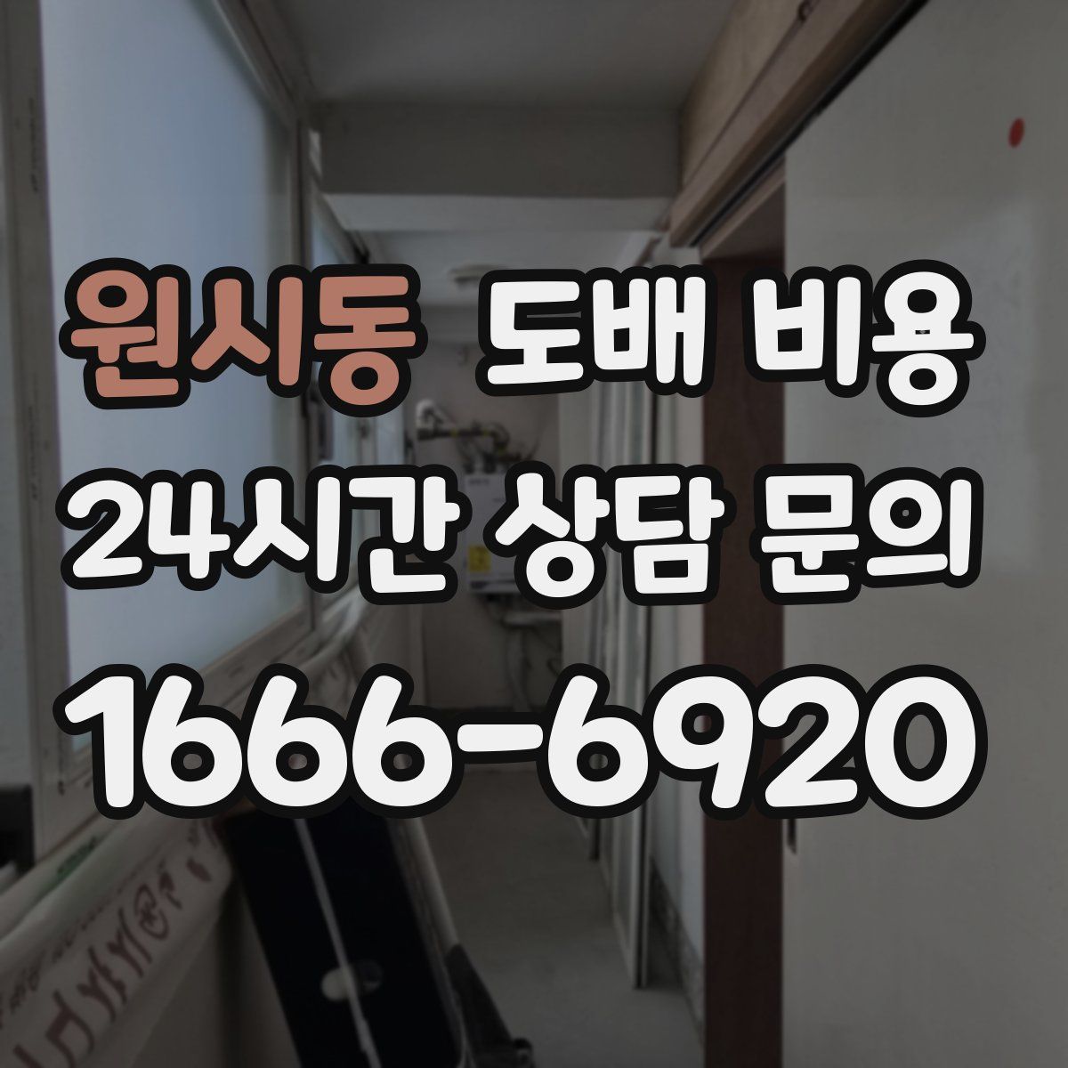 원시동 도배 비용