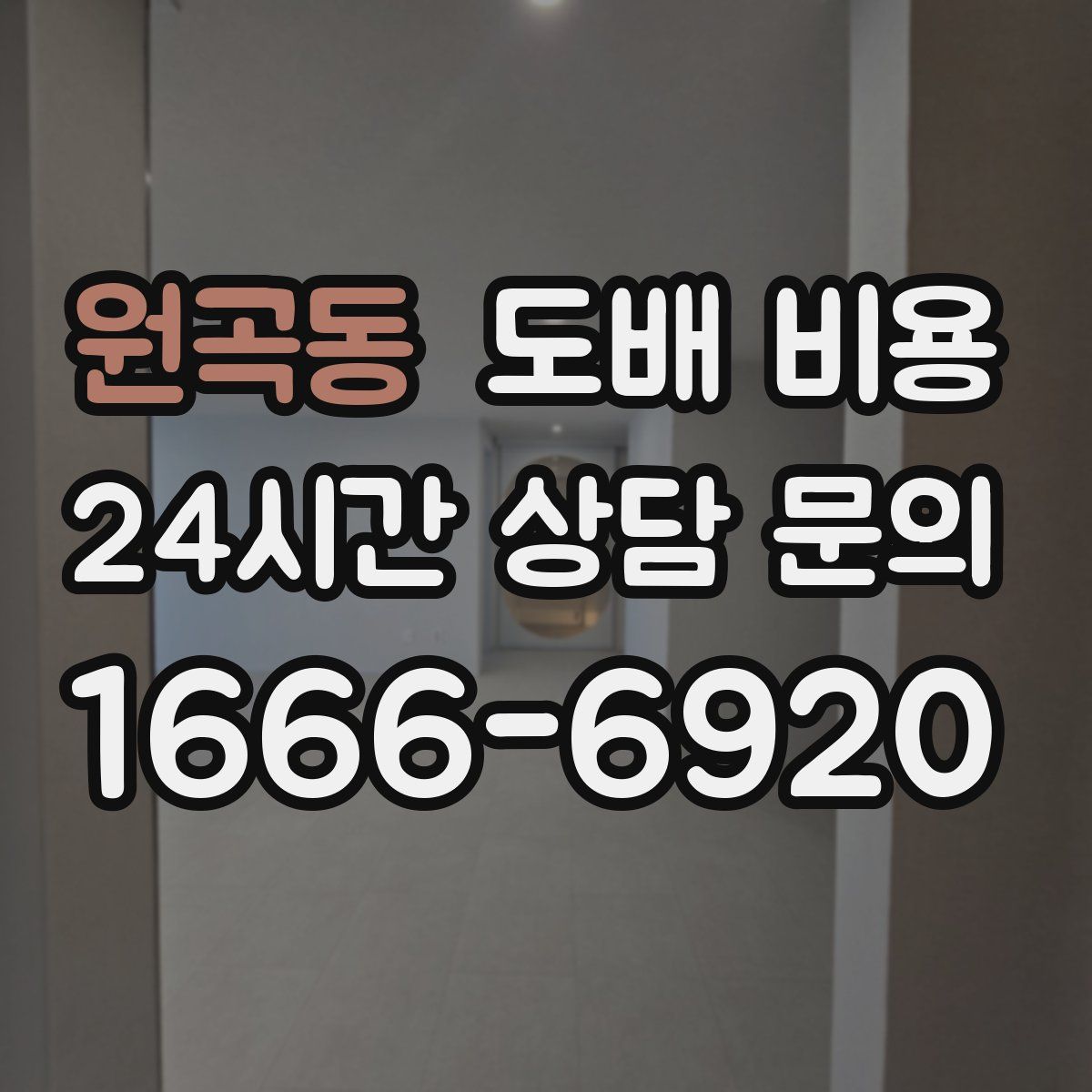 원곡동 도배 비용