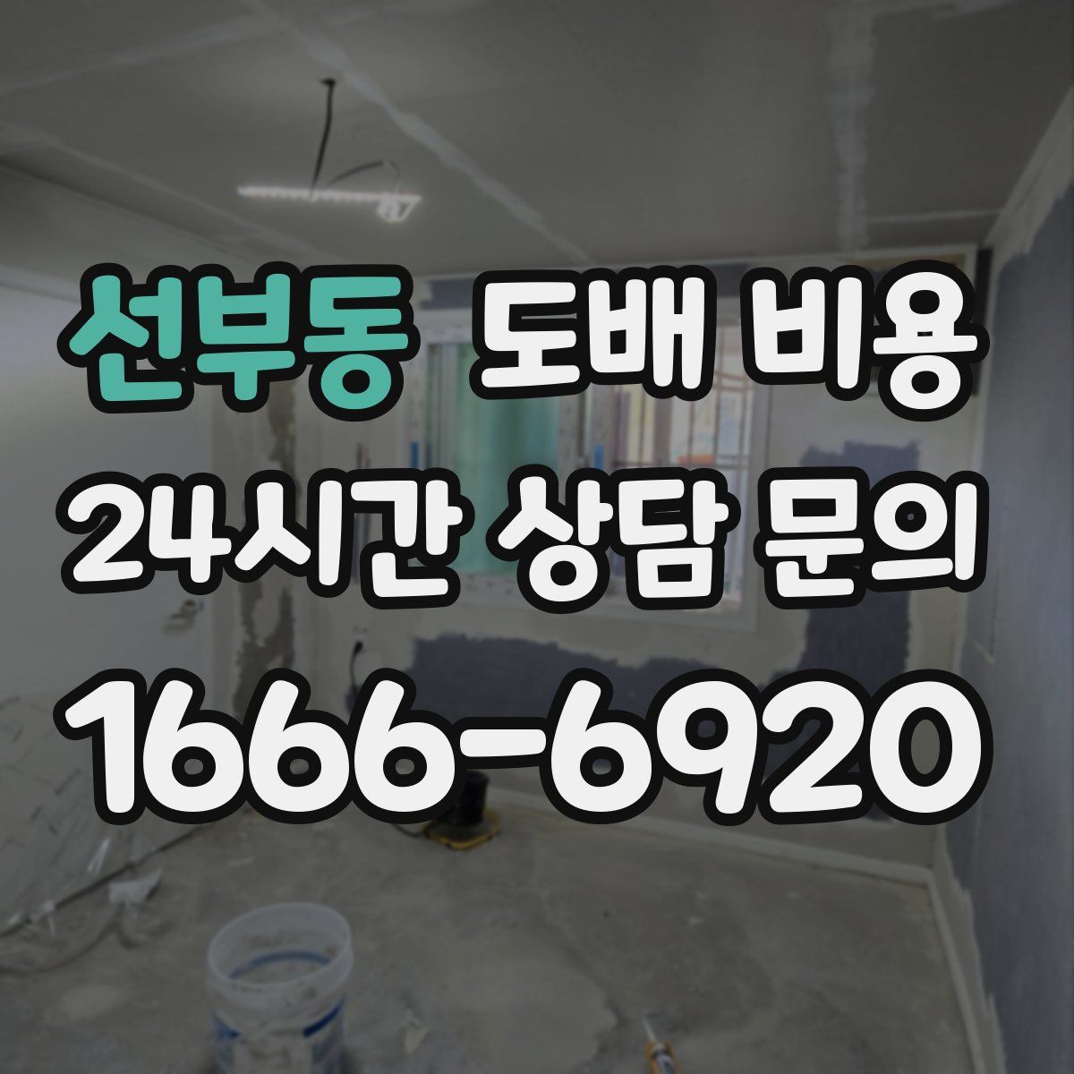선부동 도배 비용