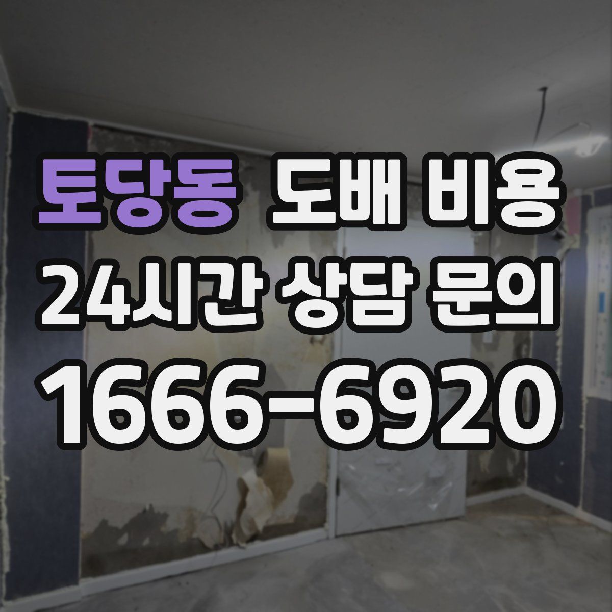 토당동 도배 비용