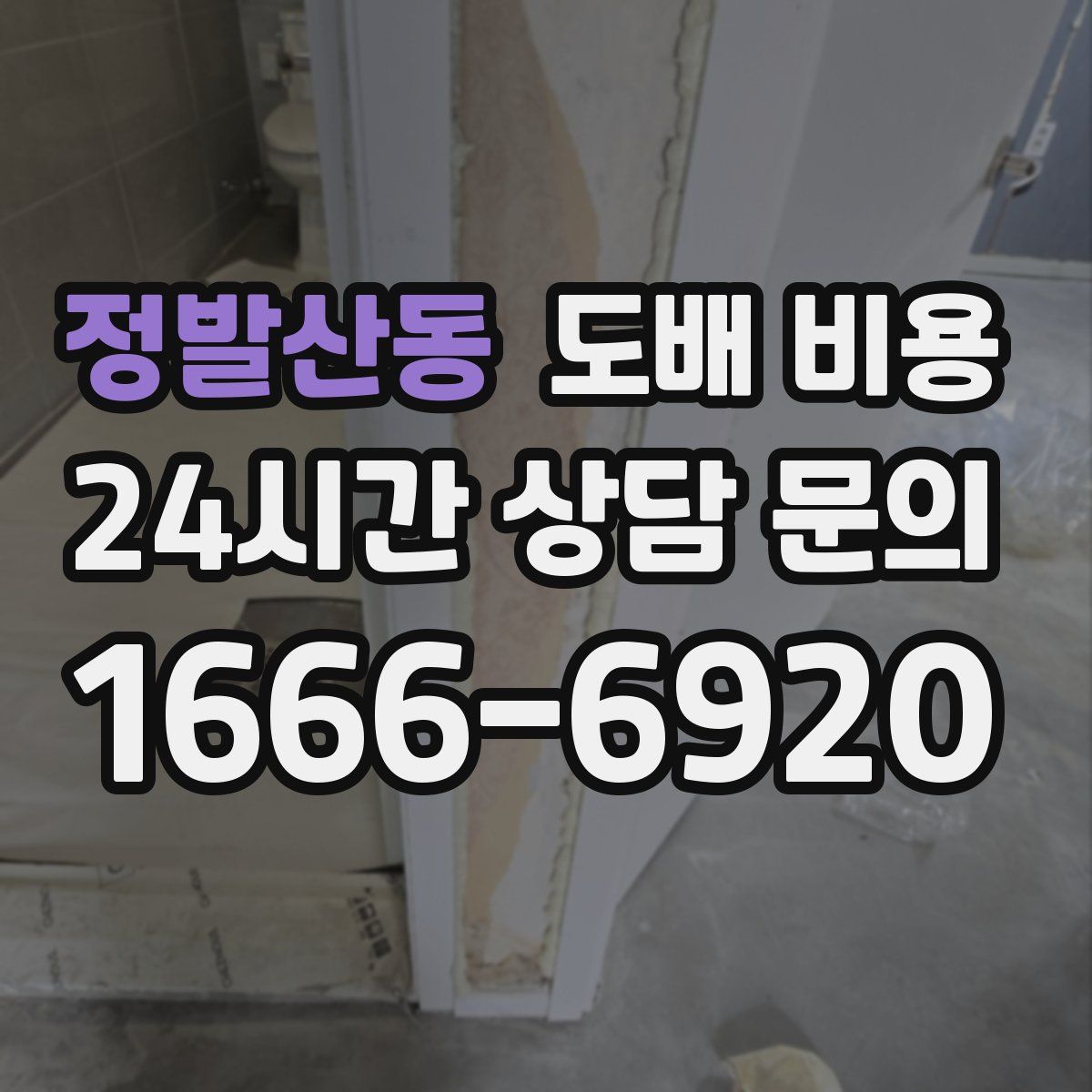정발산동 도배 비용