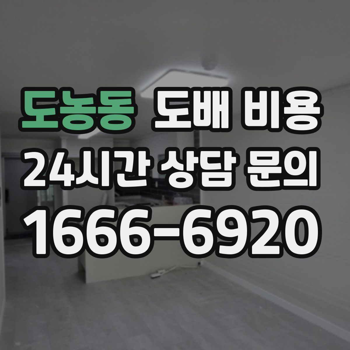 도농동 도배 비용
