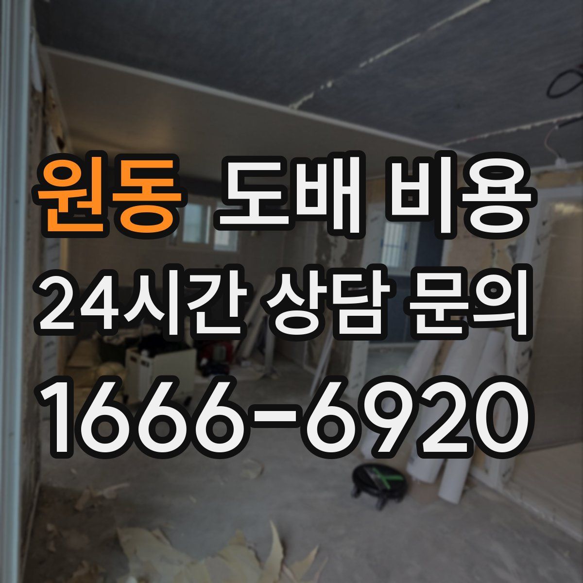 원동 도배 비용