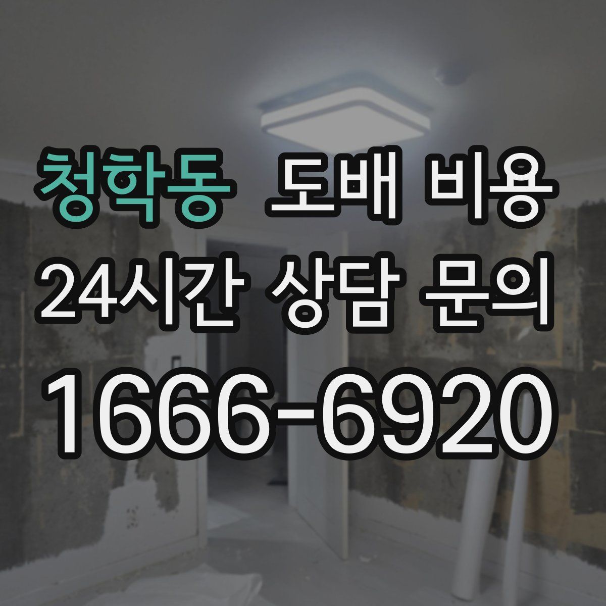 청학동 도배 비용