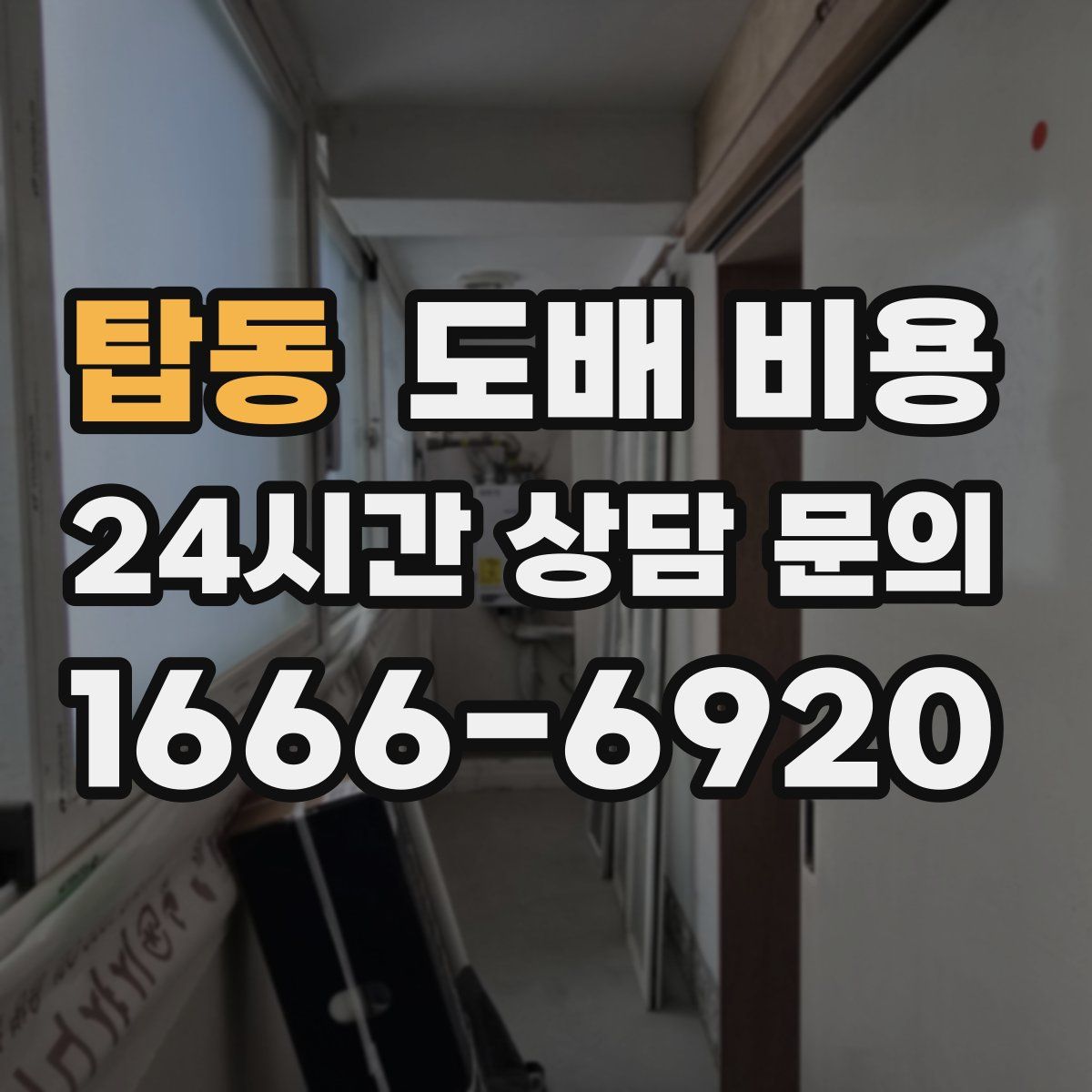 탑동 도배 비용