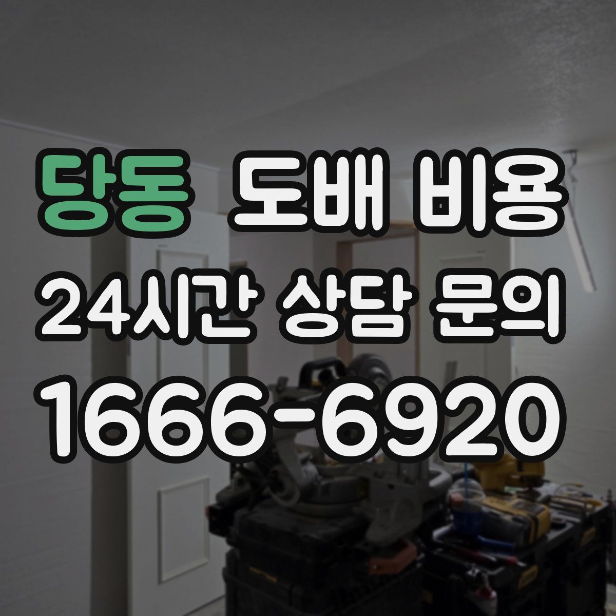 당동 도배 비용