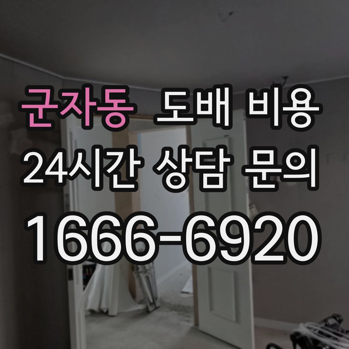 군자동 도배 비용