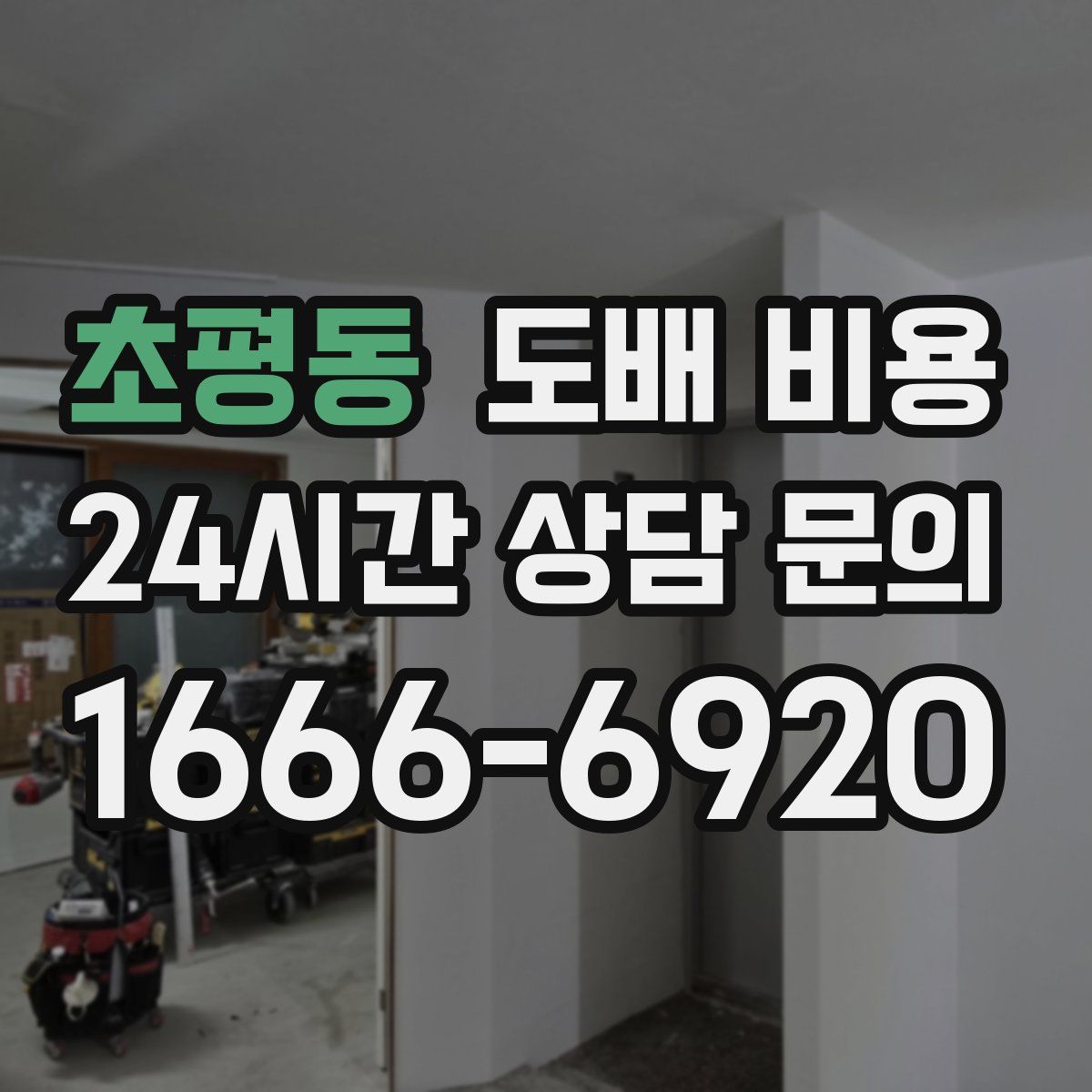 초평동 도배 비용