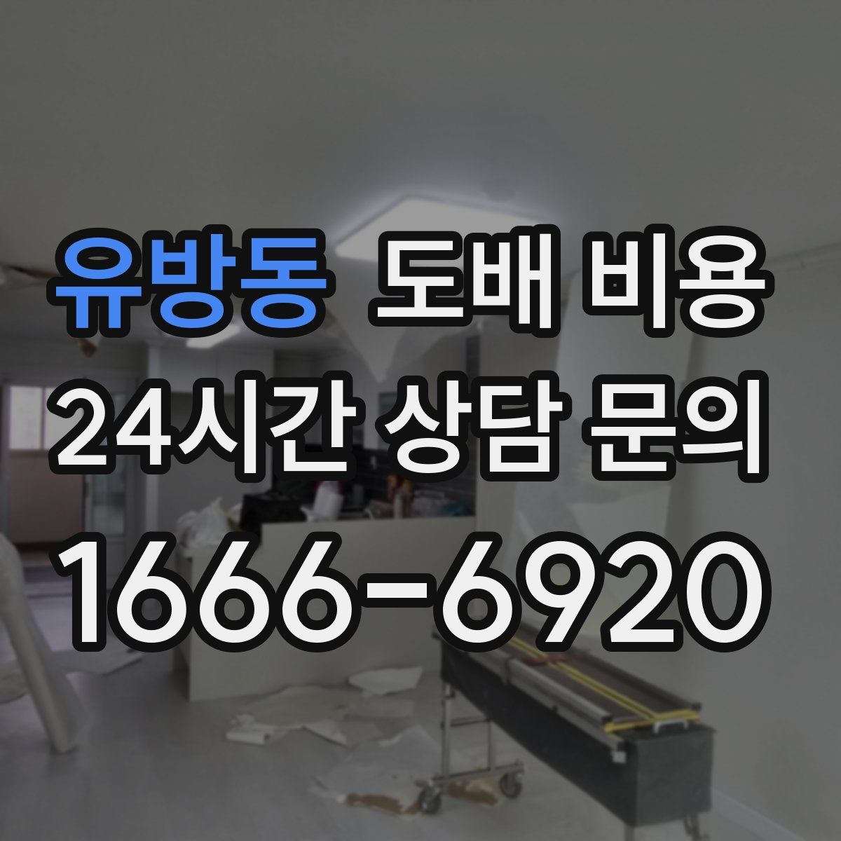 유방동 도배 비용