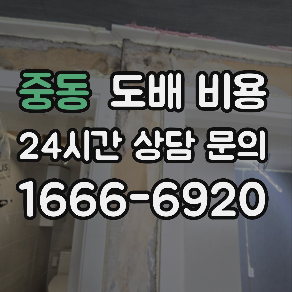 중동 도배 비용