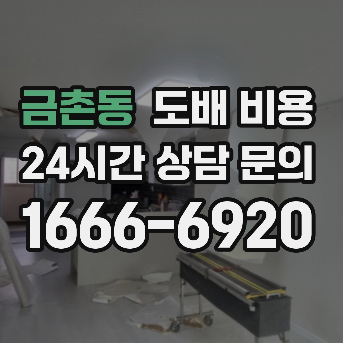 금촌동 도배 비용