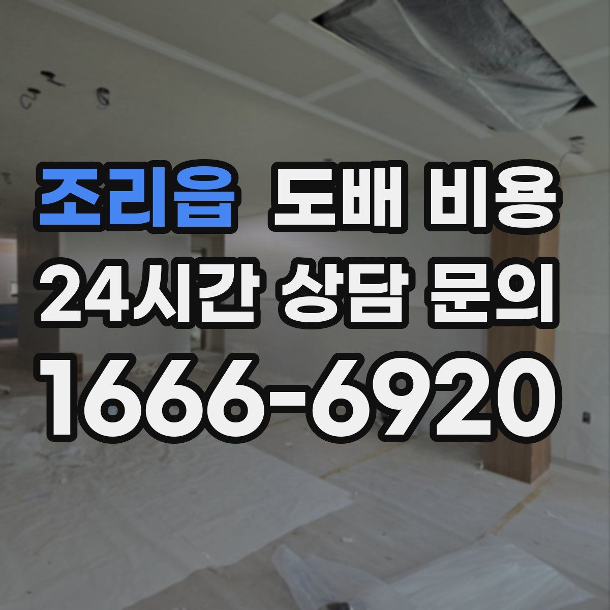 조리읍 도배 비용