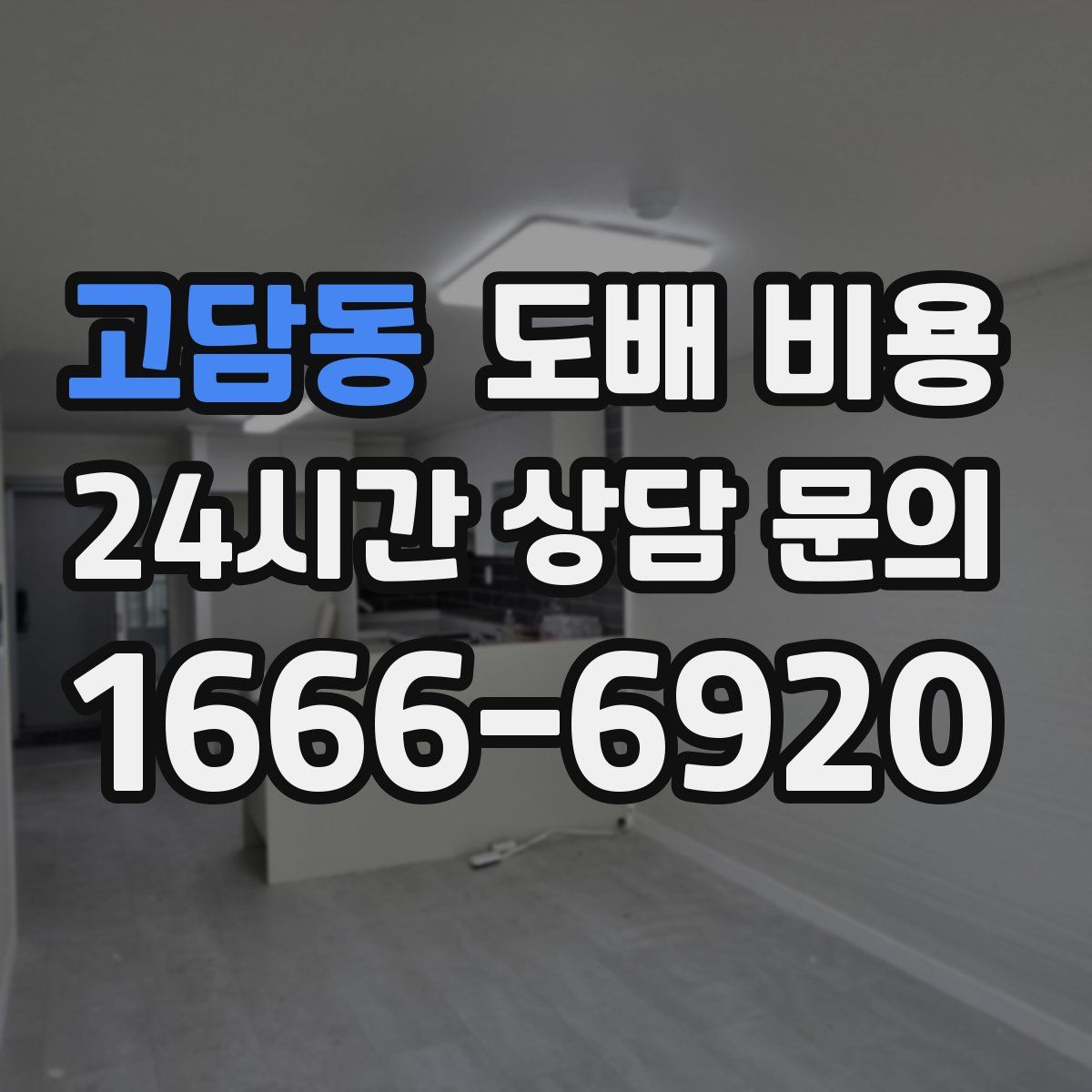 고담동 도배 비용