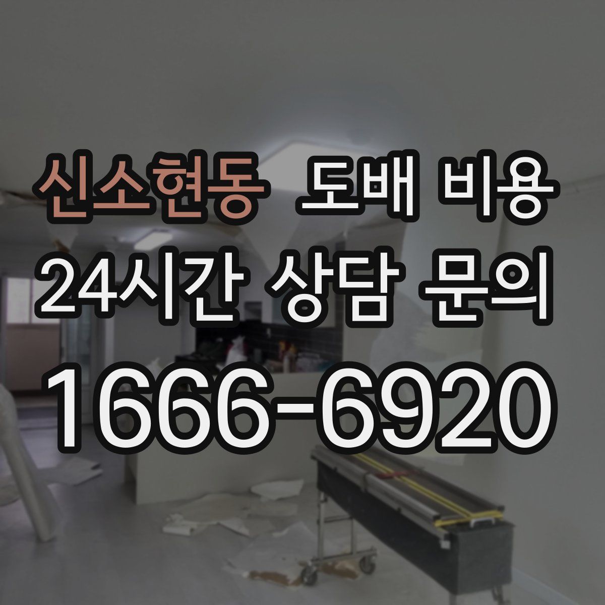 신소현동 도배 비용