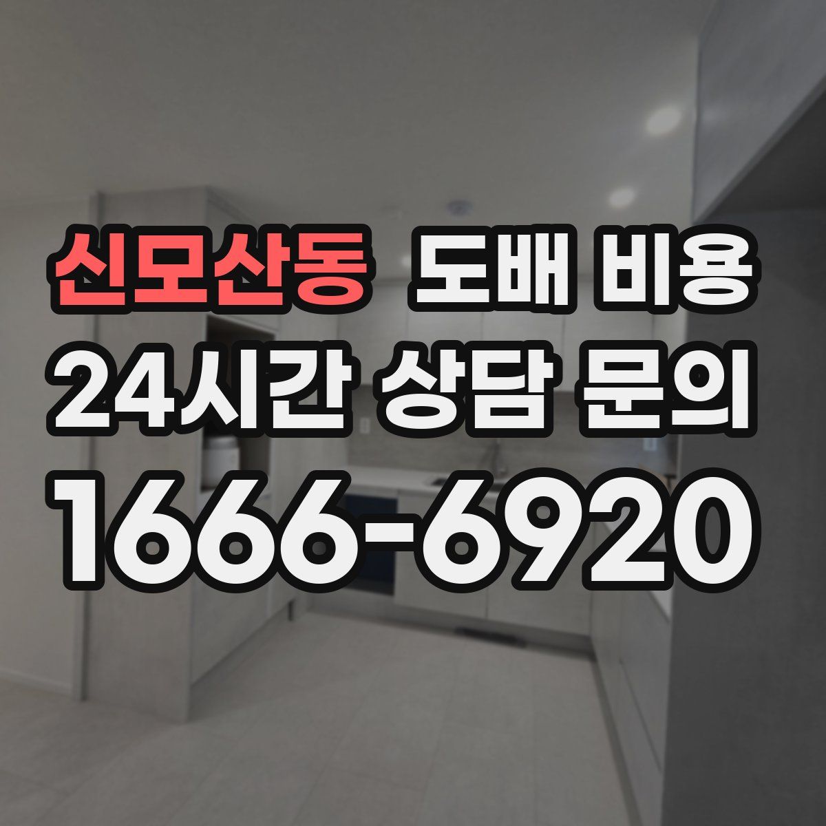 신모산동 도배 비용