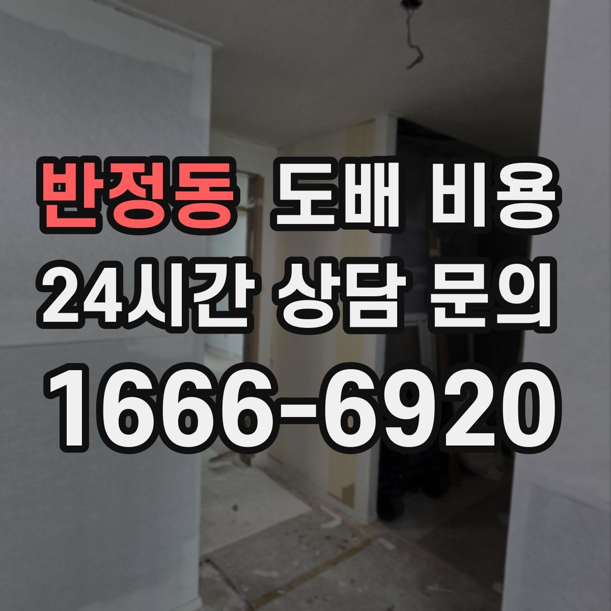 반정동 도배 비용