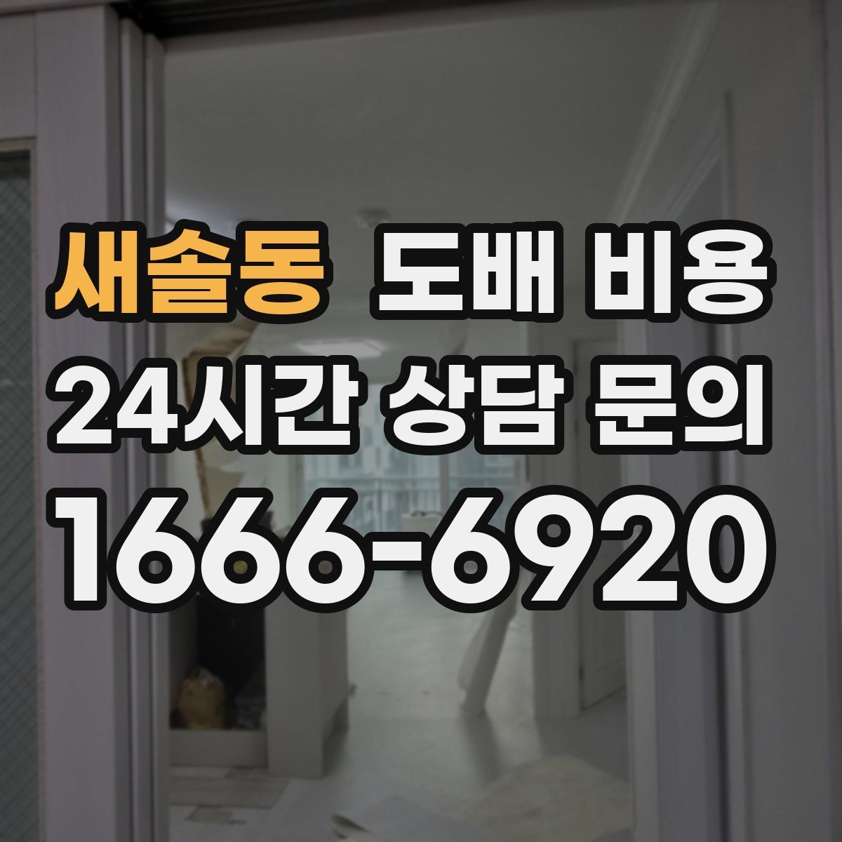 새솔동 도배 비용