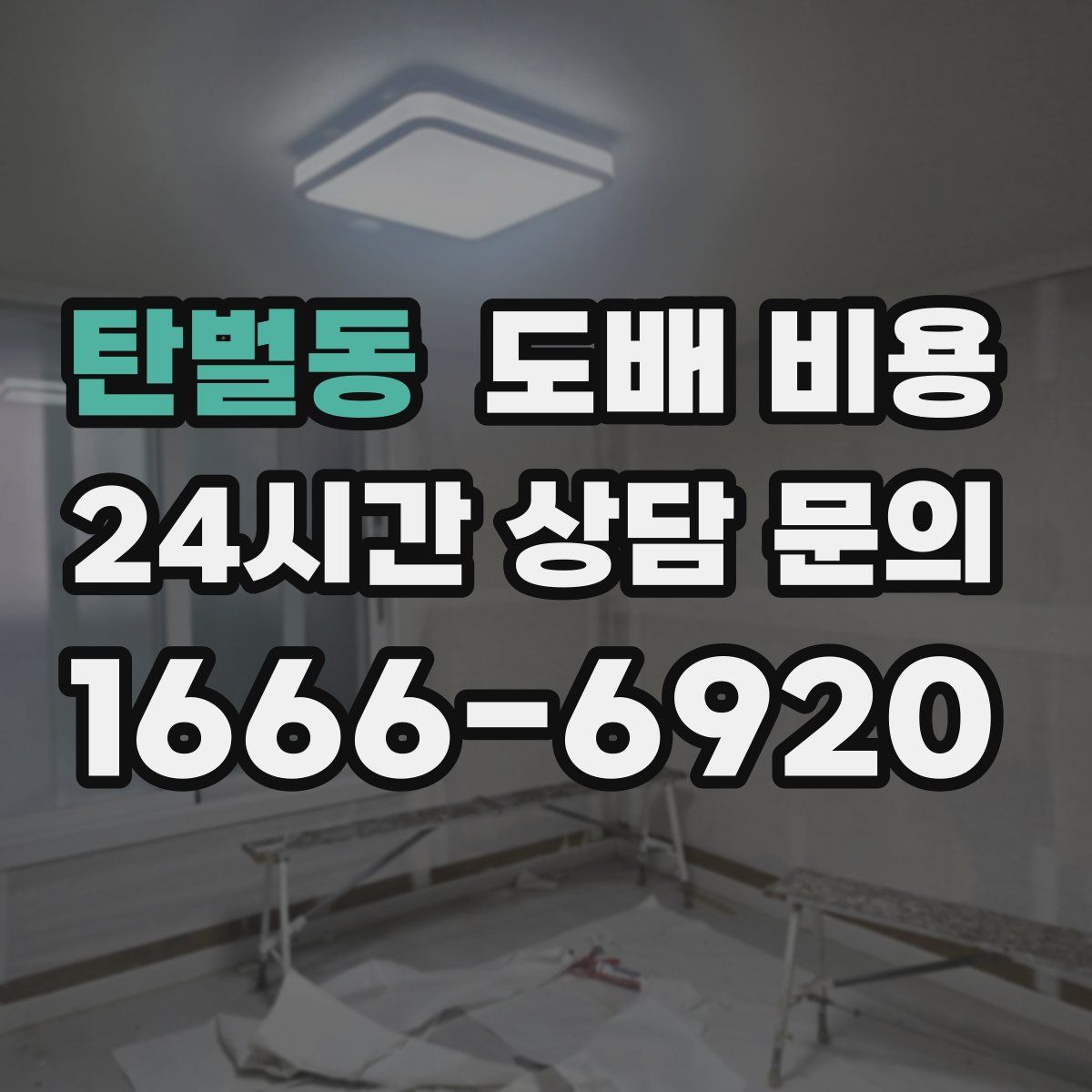 탄벌동 도배 비용