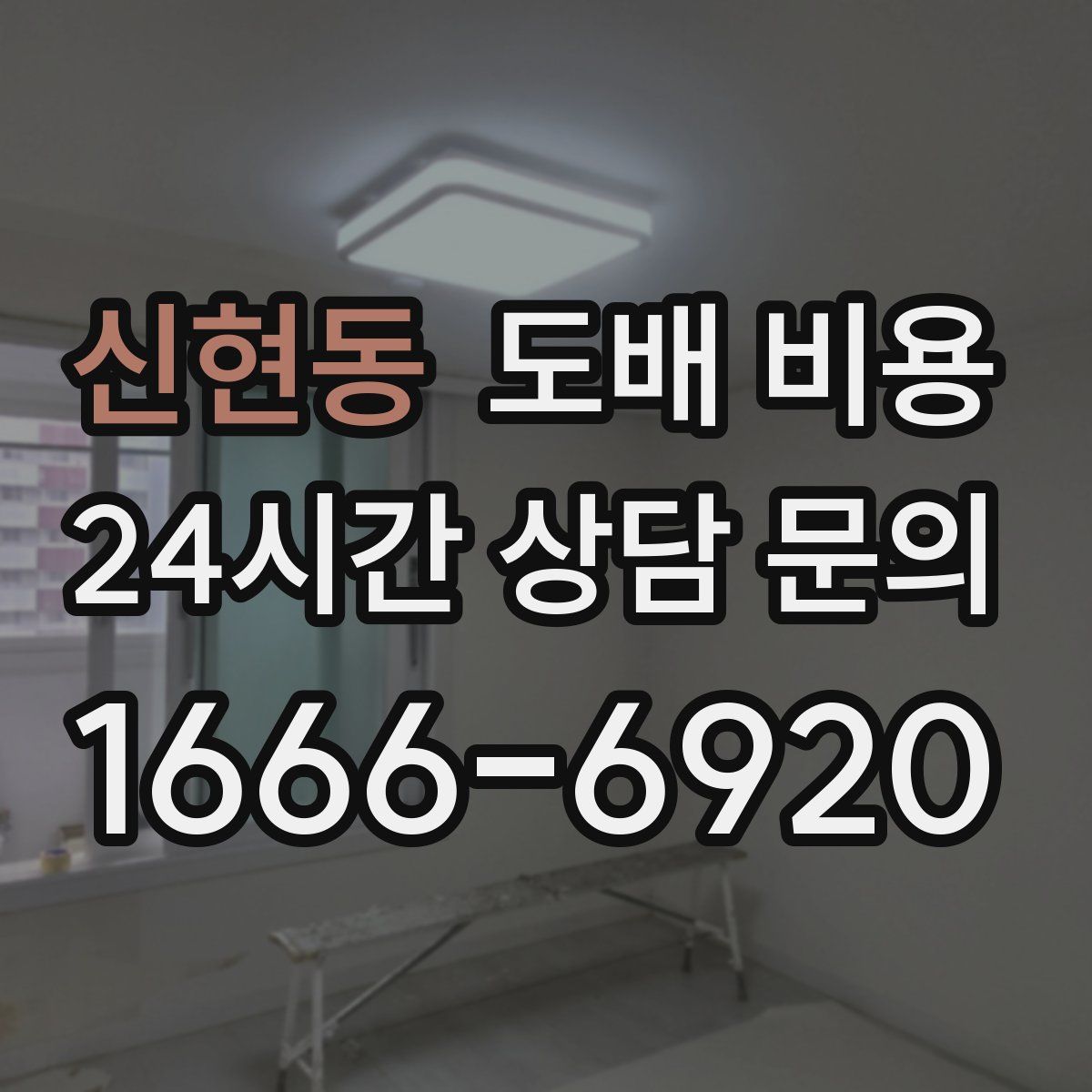 신현동 도배 비용