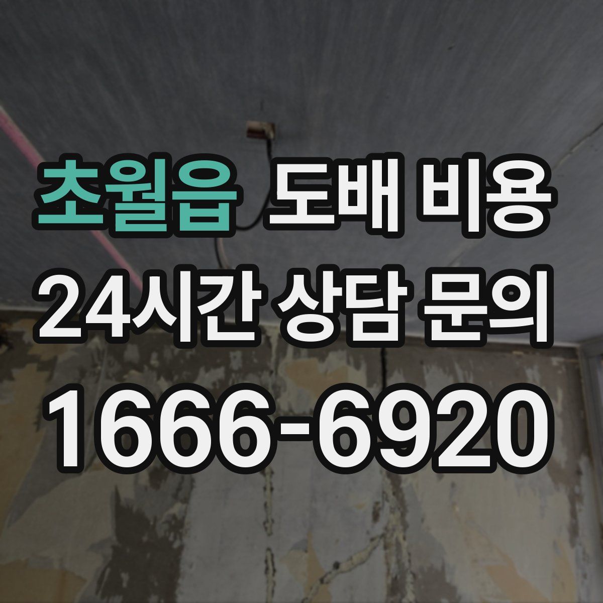 초월읍 도배 비용