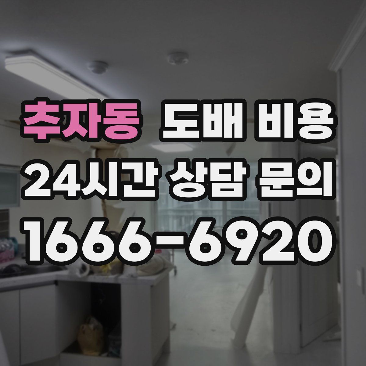 추자동 도배 비용