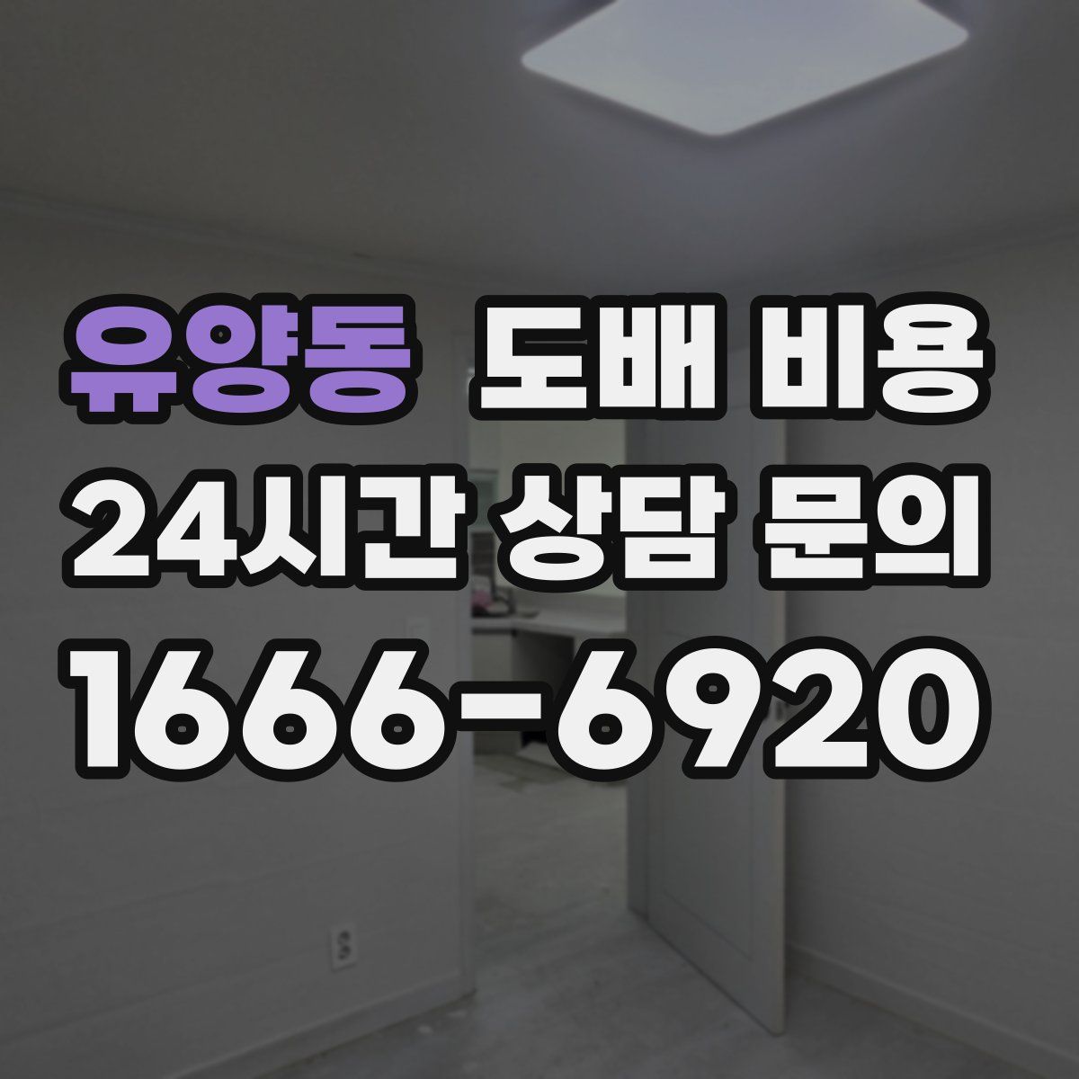 유양동 도배 비용