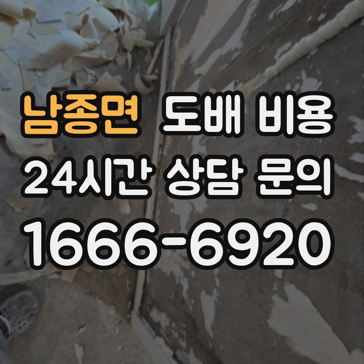 남종면 도배 비용