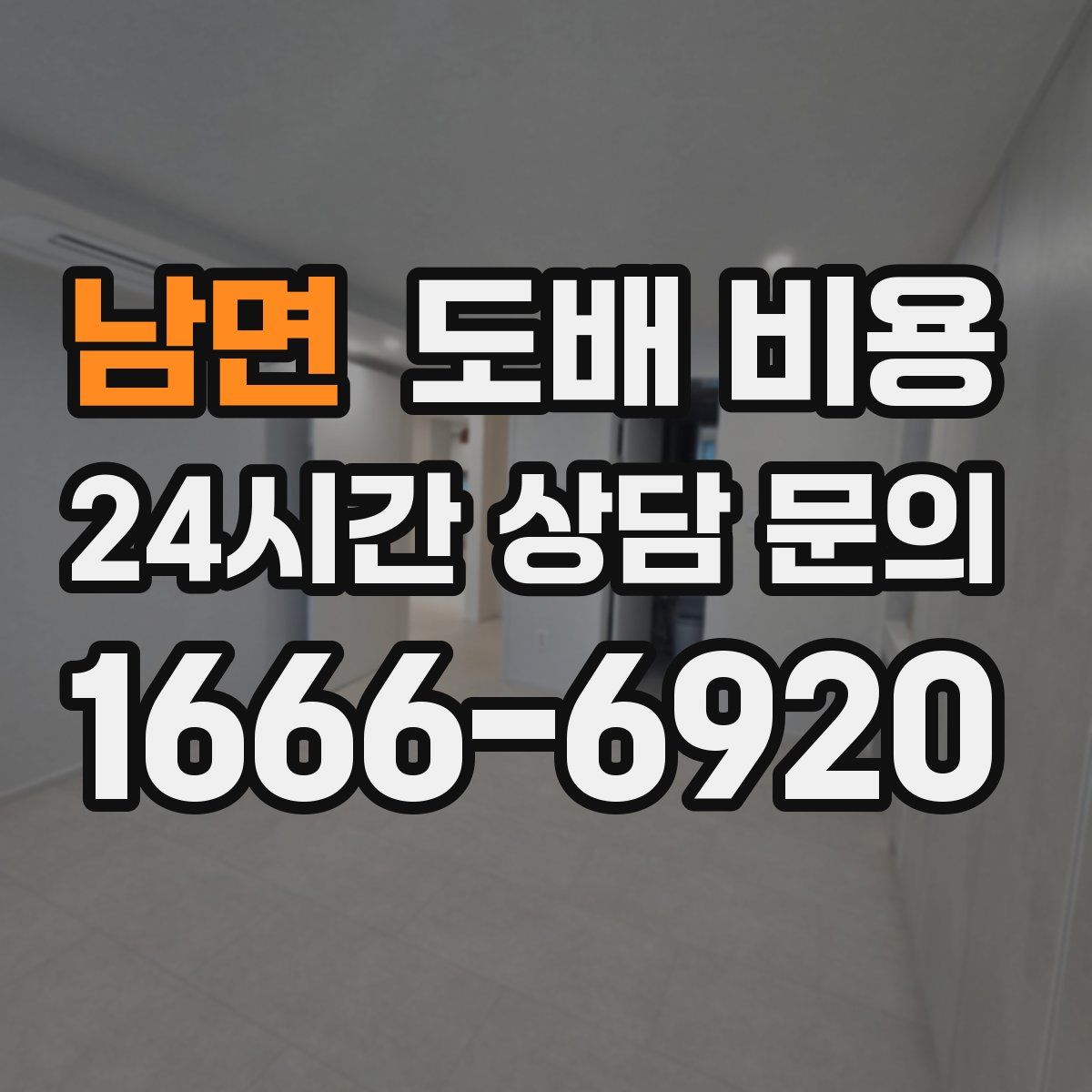 남면 도배 비용