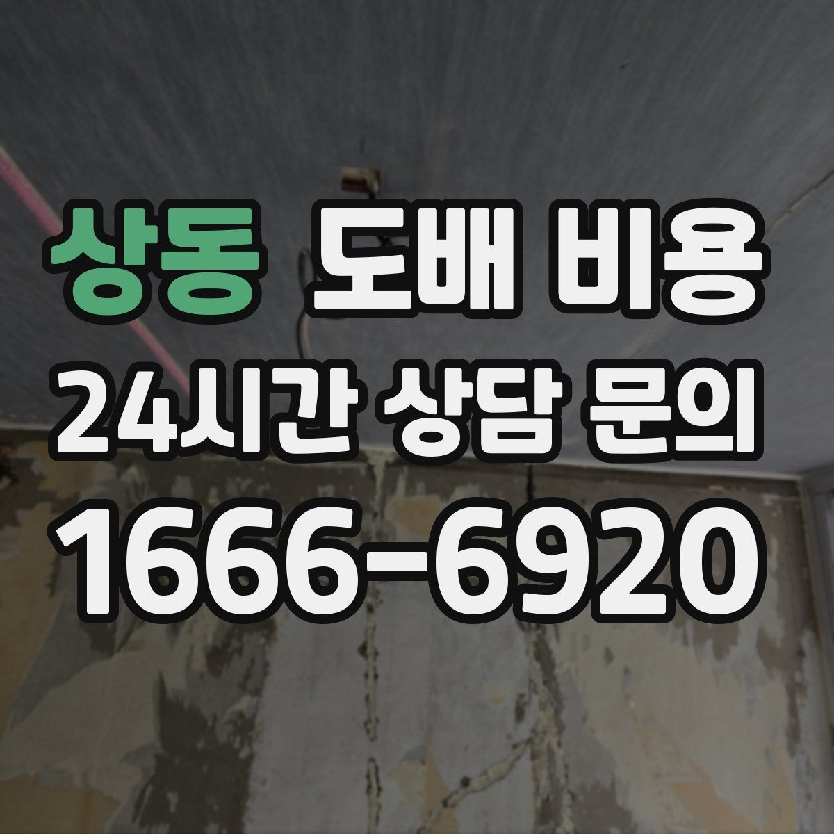 상동 도배 비용