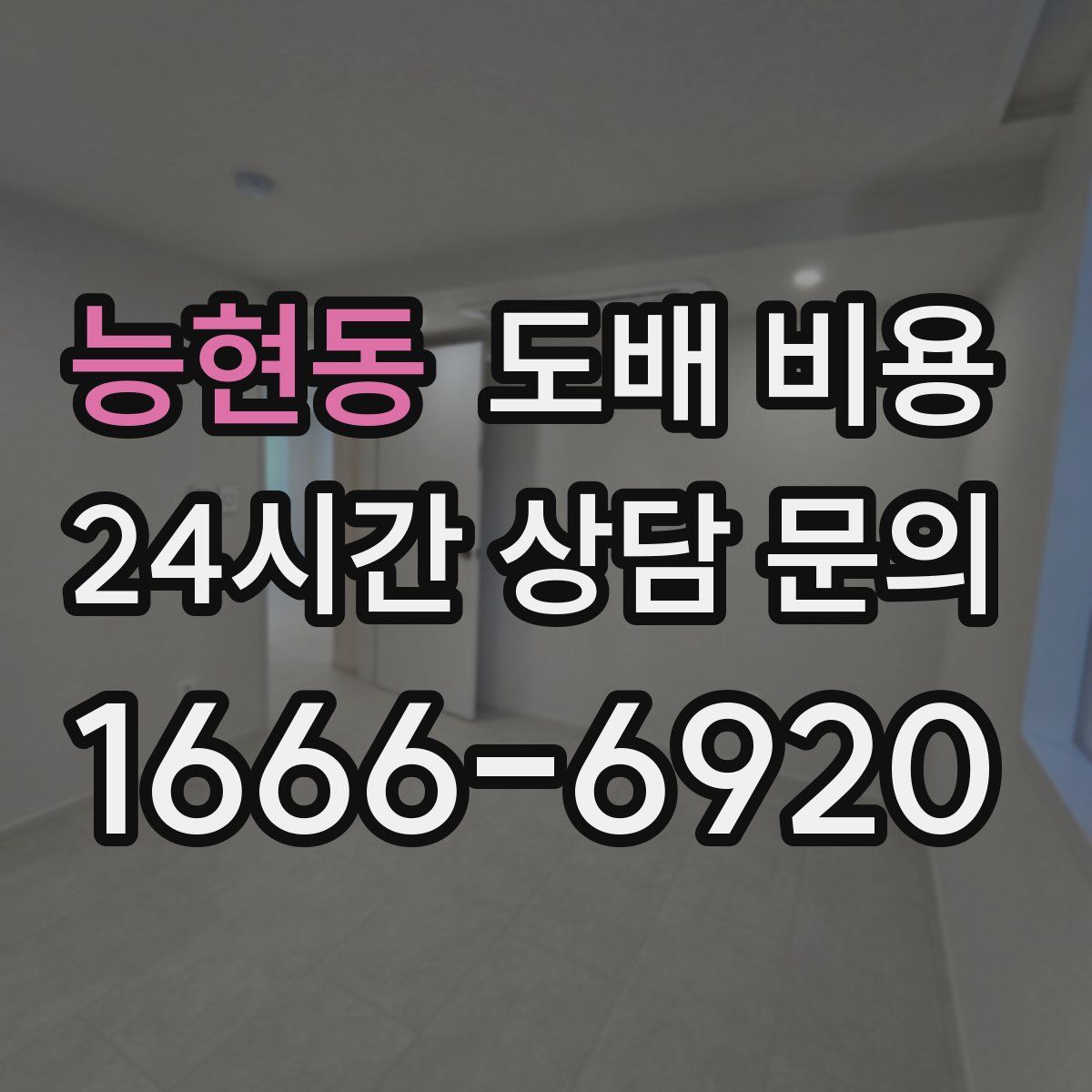 능현동 도배 비용