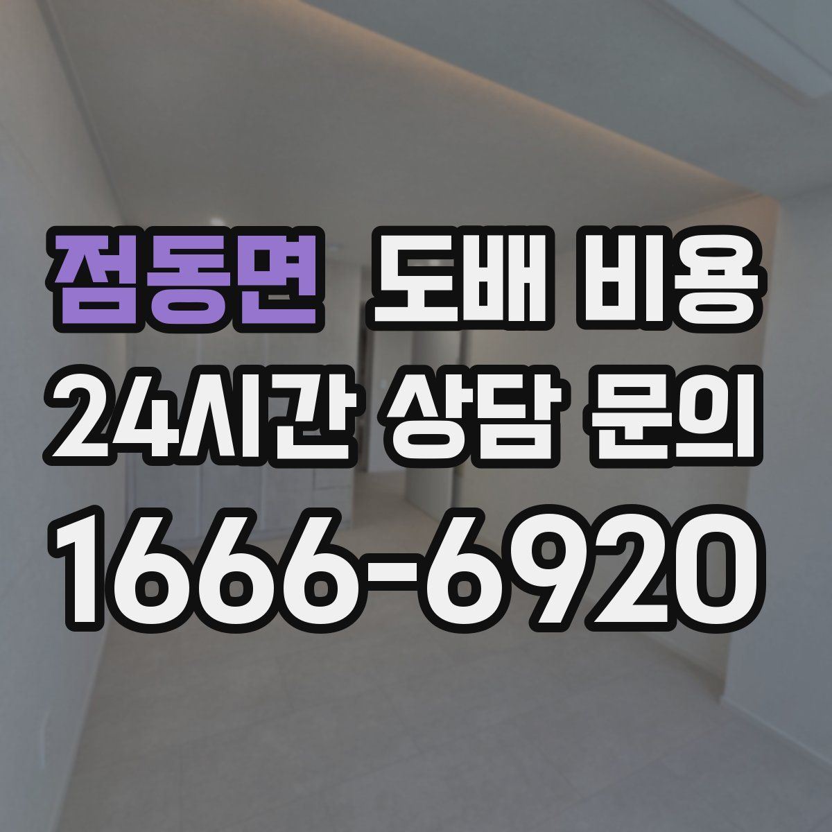 점동면 도배 비용