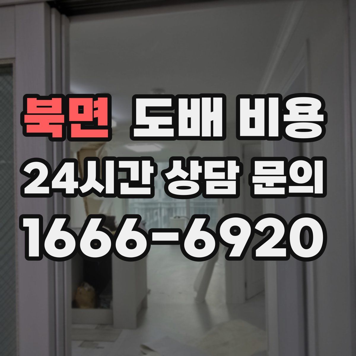 북면 도배 비용