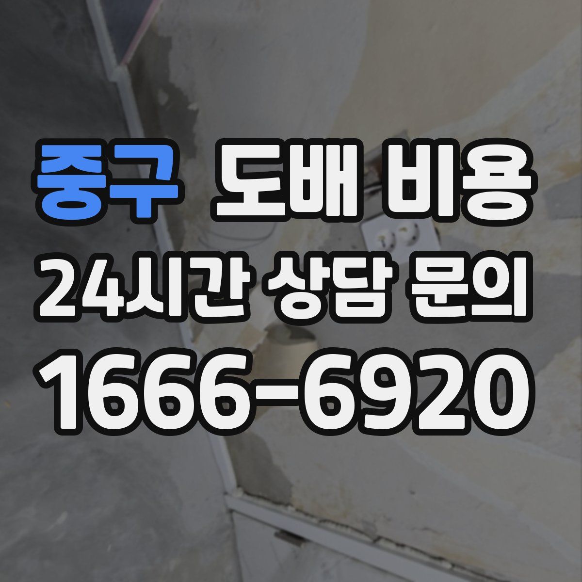 중구 도배 비용