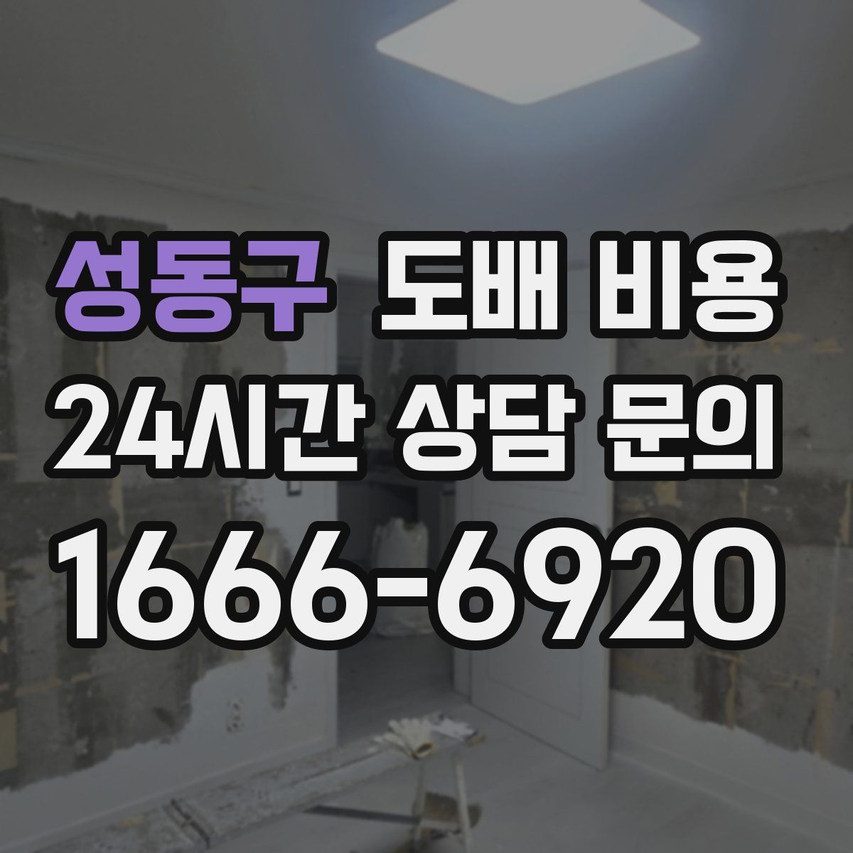 성동구 도배 비용