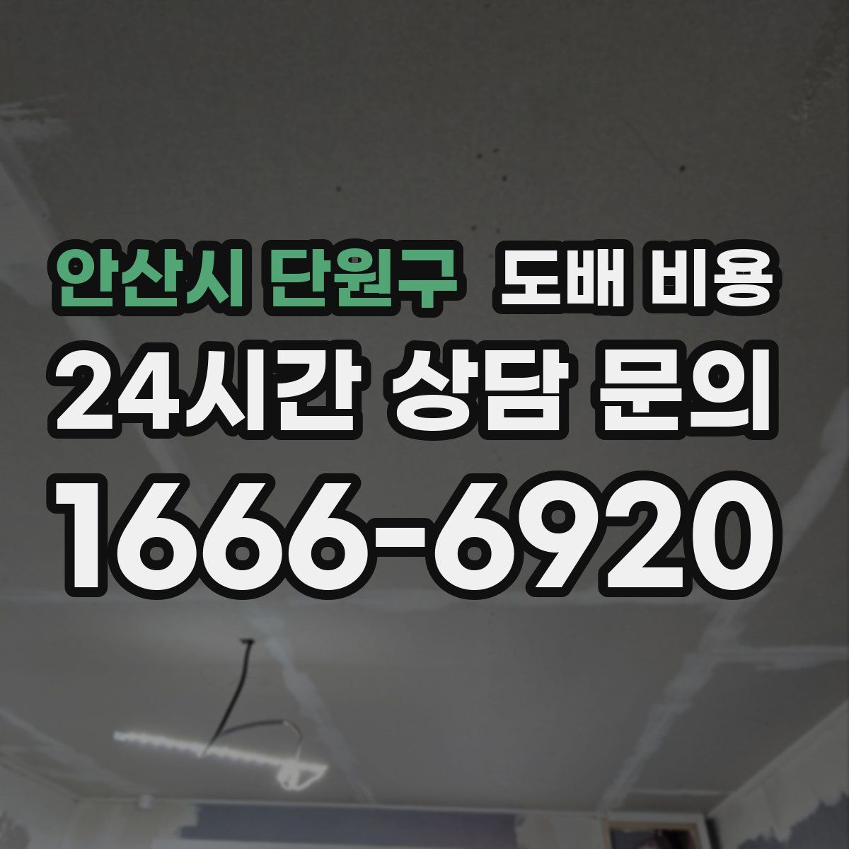 안산시 단원구 도배 비용