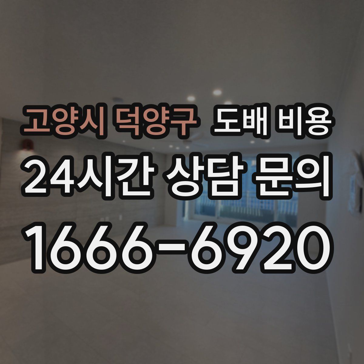 고양시 덕양구 도배 비용