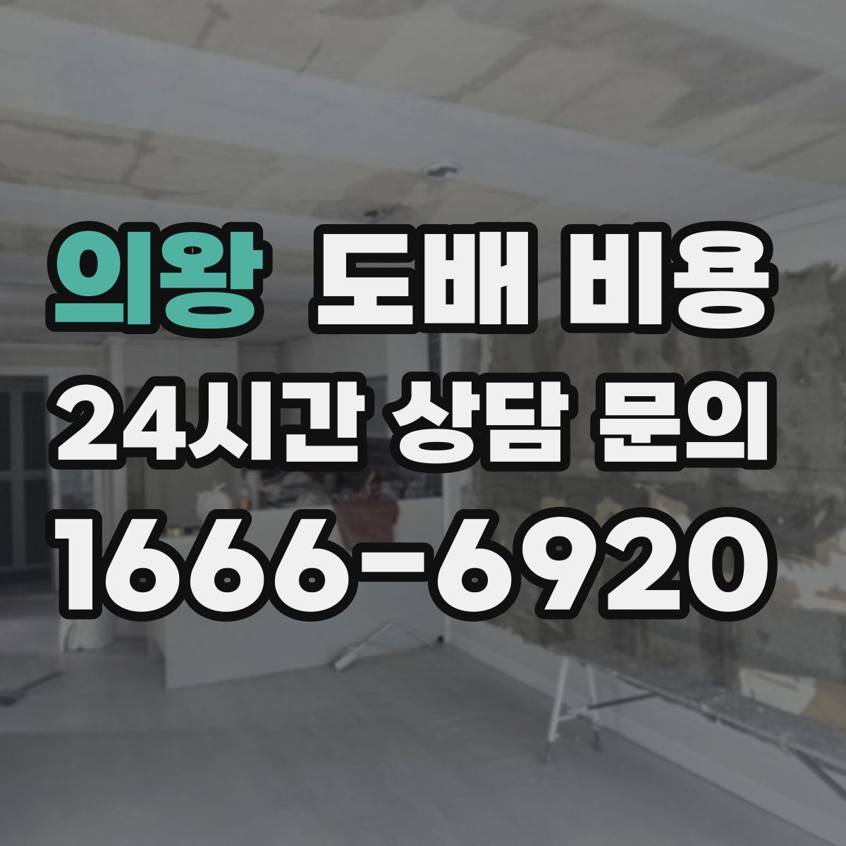 의왕 도배 비용