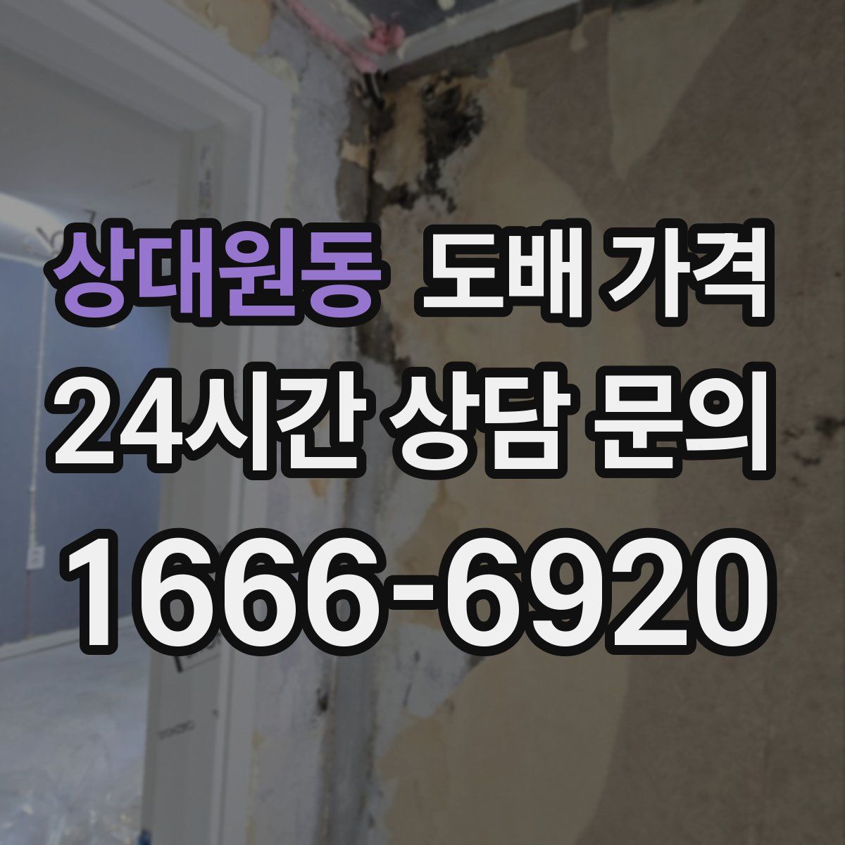 상대원동 도배 가격