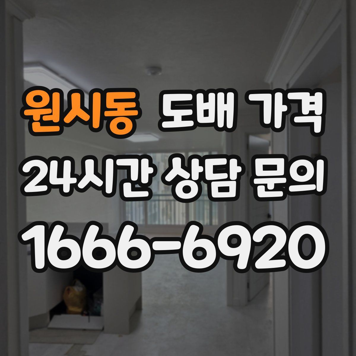 원시동 도배 가격