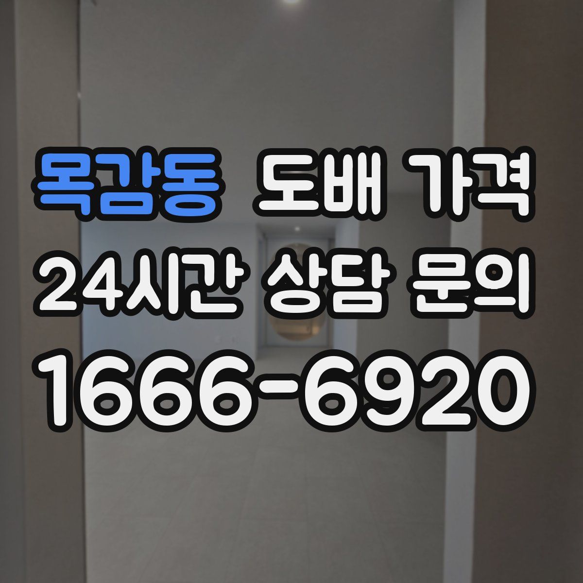 목감동 도배 가격