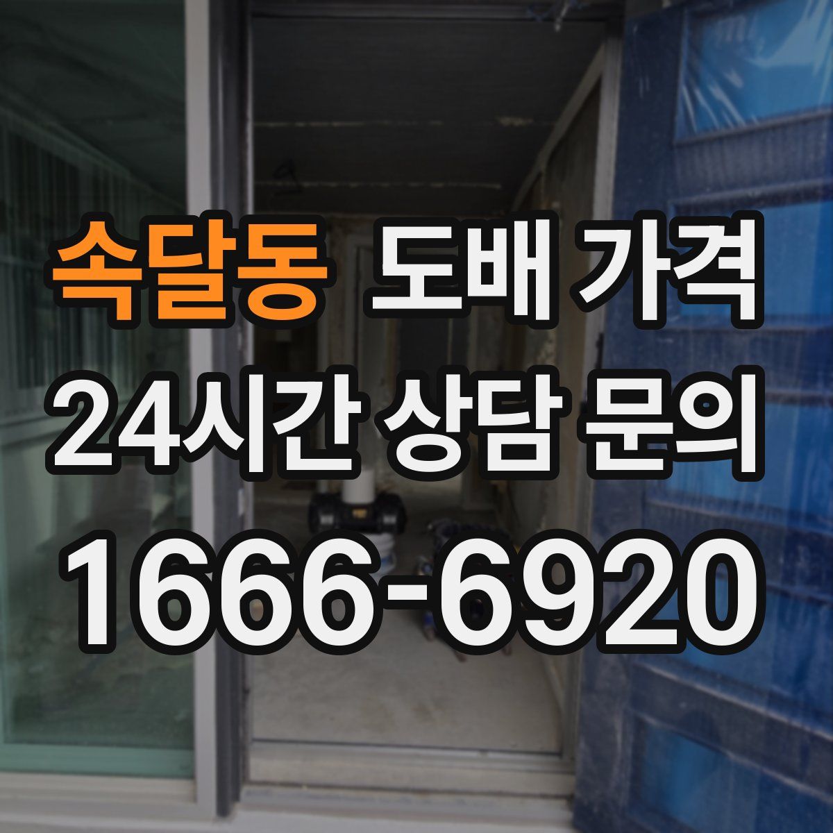 속달동 도배 가격